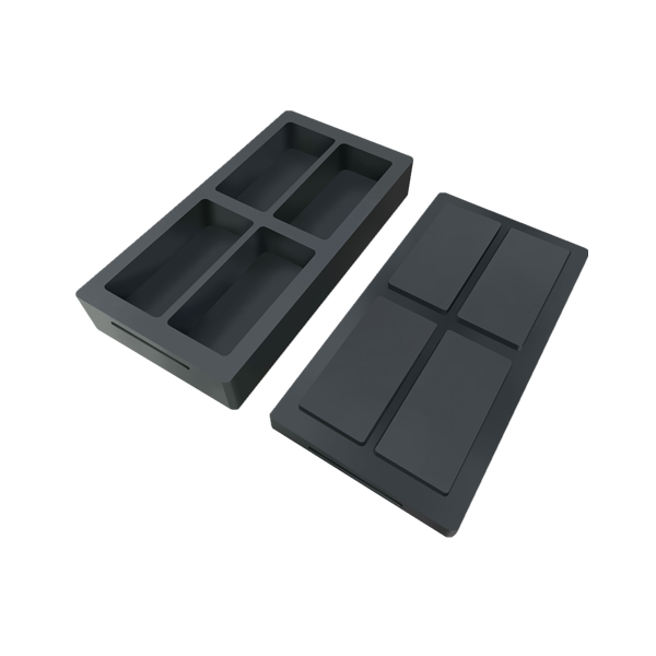 High pure graphite mold for gold casting