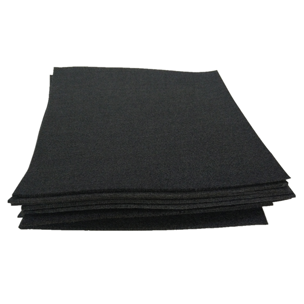8mm thk carbon felt graphite felt